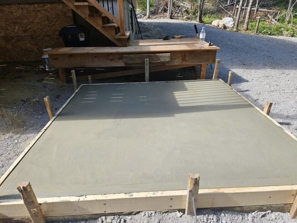 Dalle de béton
